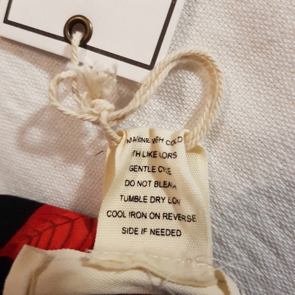 No Comment girls size 7/8 Pointsettia leggings holiday wear - Picture 3 of 4